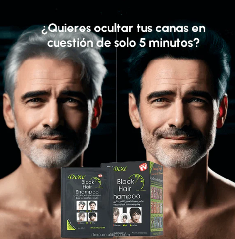 ¡ADIÓS CANAS EN 5 MINUTOS!